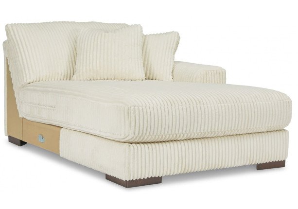 Кутовий диван з лежаком Lindyn ivory Ashley