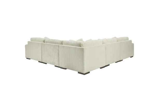Кутовий диван з лежаком Lindyn ivory Ashley