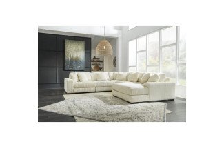 Кутовий диван з лежаком Lindyn ivory Ashley Кутовий диван з лежаком Lindyn ivory Ashley