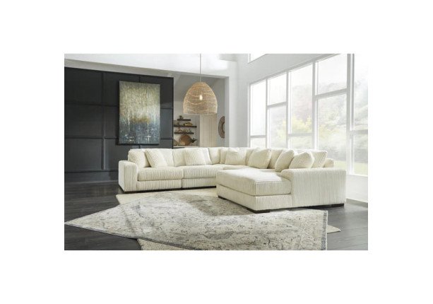 Кутовий диван з лежаком Lindyn ivory Ashley