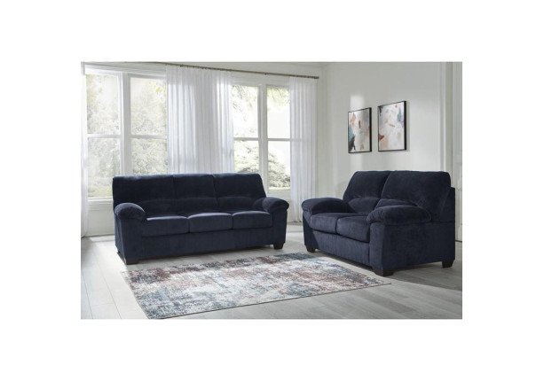 Диван двомісний SimpleJoy Blue Ashley
