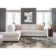 Кутовий диван Aviemore White "В" Ashley