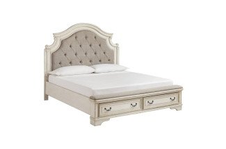 Ліжко QUEEN з лавкою Realyn  Ashley